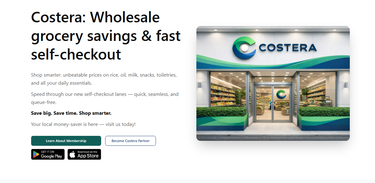 Costera website